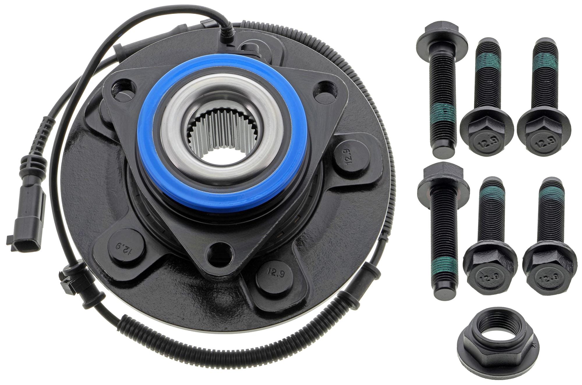 Mevotech TTX Wheel Bearing and Hub Assembly with ABS Sensor for 12-18 Ram 1500