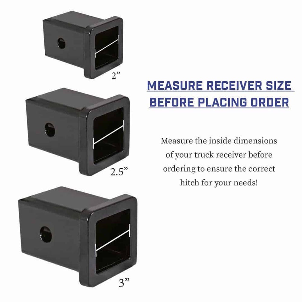 Gen-Y Hitch Mega-Duty 32K Drop Hitch 2.5" Shank With Dual-Ball - 6" and 9" and 12" Offset Drop