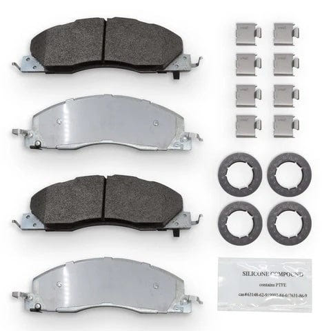 NRS Galvanized Disc Brake Pad Set Front and Rear 09 18 Ram 2500/3500