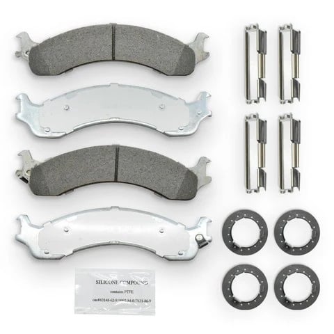 NRS Galvanized Disc Brake Pad Set Front for 00-02 Ram 2500 and 3500