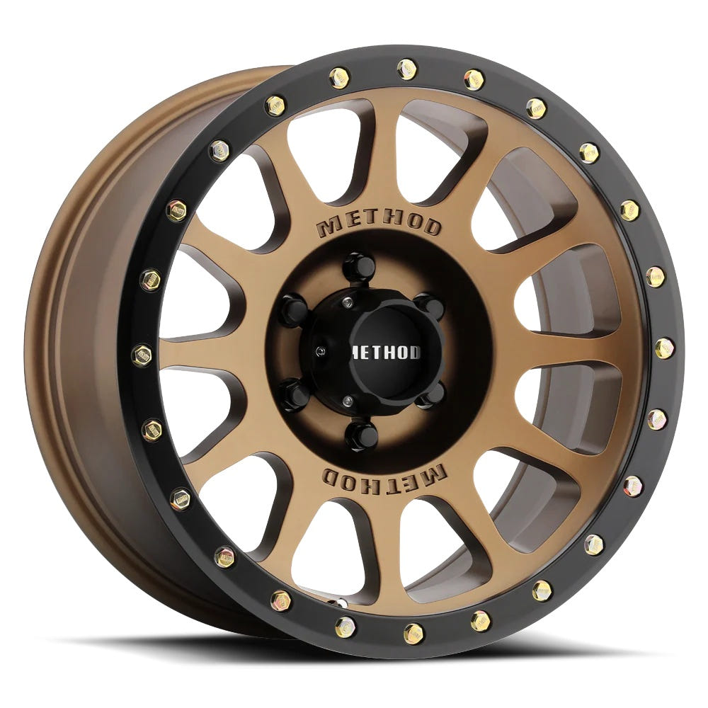 Method Race Wheels 305 NV Standard for 17-20" 8x6.5 for 94-19 Ram and for 01-10 GM and for 94-97 Ford