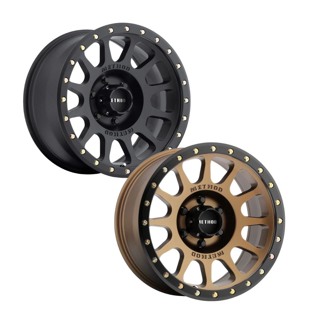 Method Race Wheels 305 NV Standard 17" 6x120 for 16-22 GM Canyon and Colorado 2.8L Duramax LWN