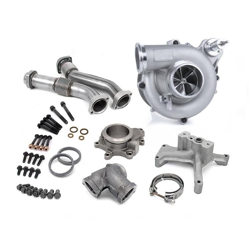 DieselSite Journal Bearing 66mm Wicked Turbo Kit for 94-97 Ford 7.3L Powerstroke