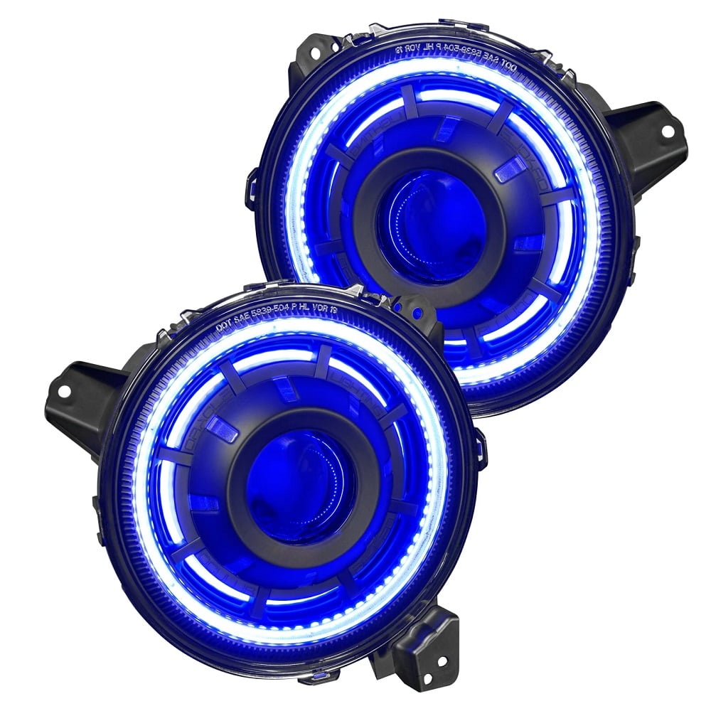 Oracle Lighting LED Pre-Assembled Halo Headlights for 20-23 Jeep Wrangler JL and Gladiator JT