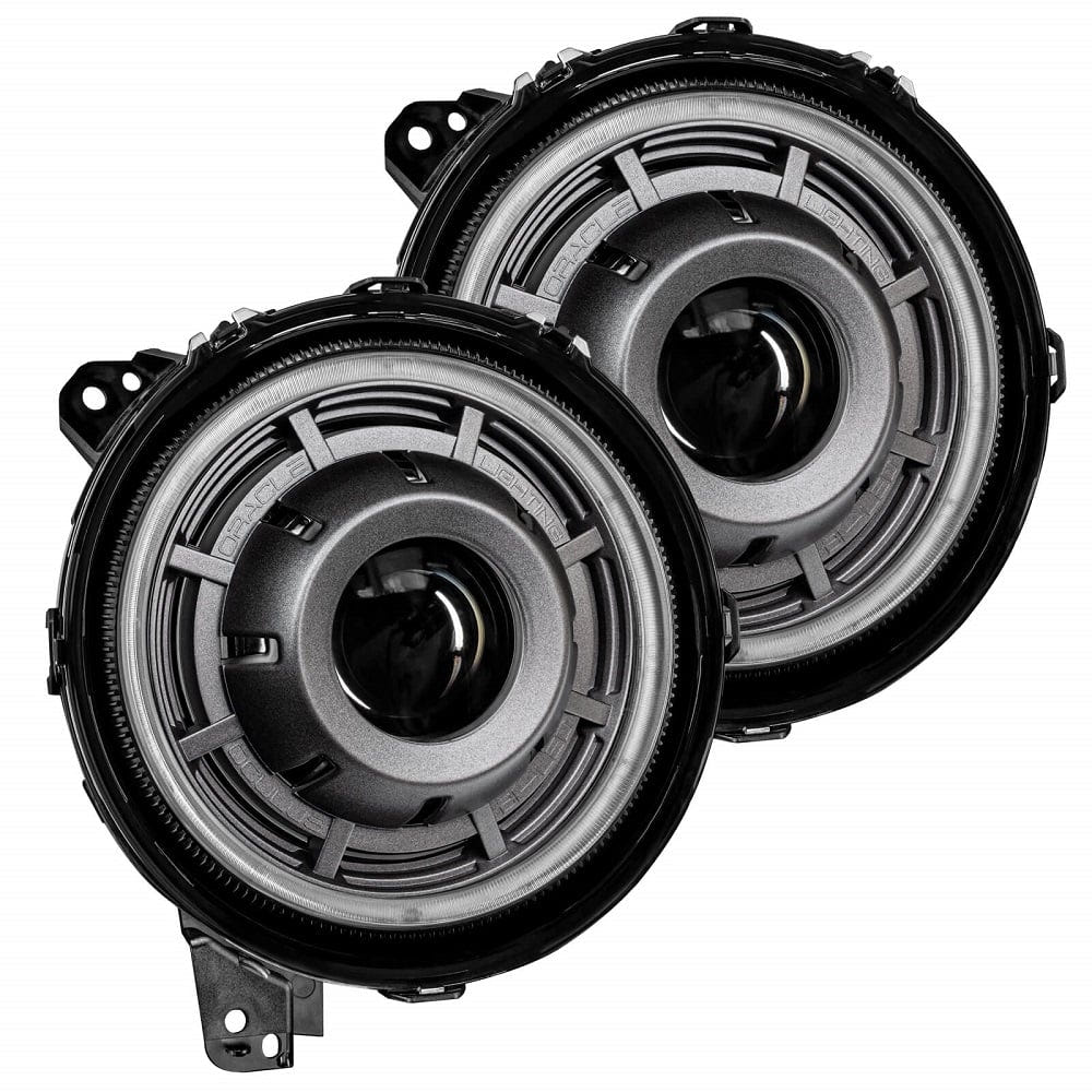 Oracle Lighting LED Pre-Assembled Halo Headlights for 20-23 Jeep Wrangler JL and Gladiator JT
