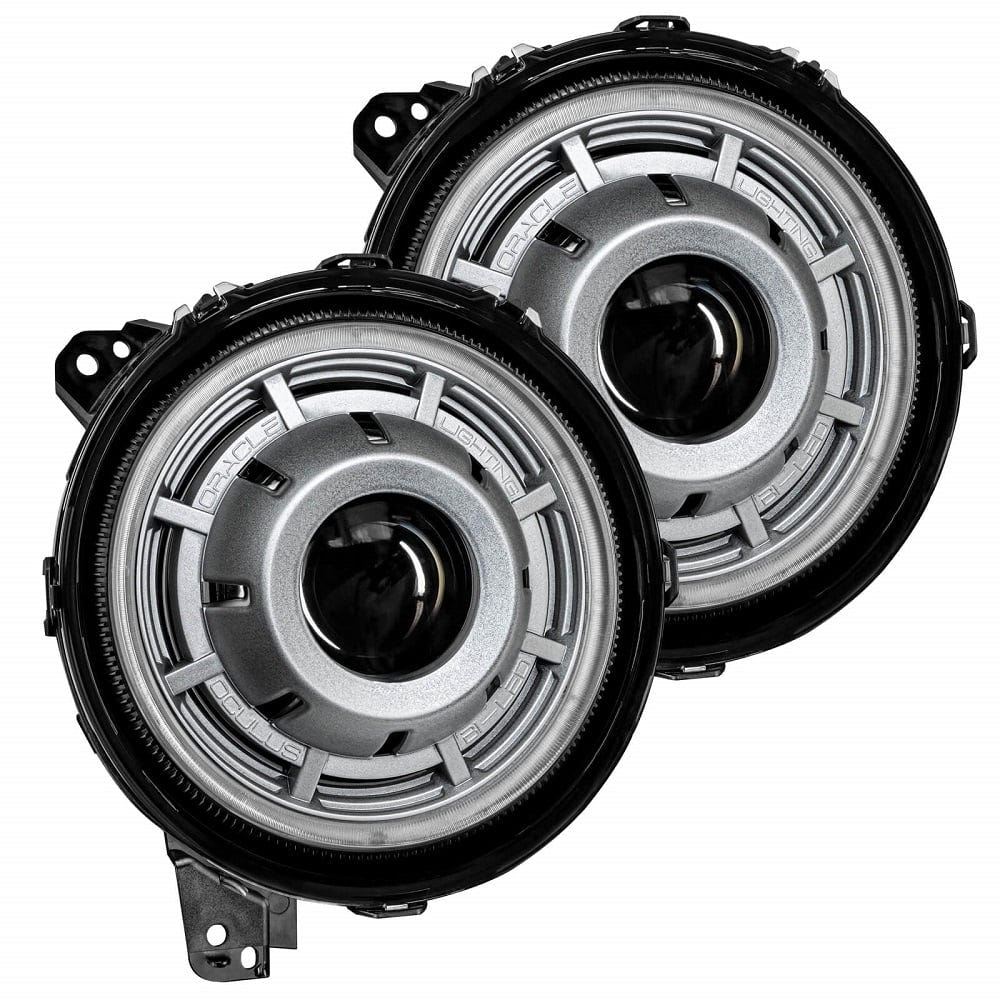 Oracle Lighting LED Pre-Assembled Halo Headlights for 20-23 Jeep Wrangler JL and Gladiator JT