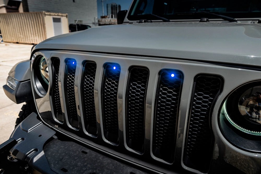 Oracle Lighting Pre-Runner Style LED Grill Light Kit for 20-23 Jeep Wrangler JL