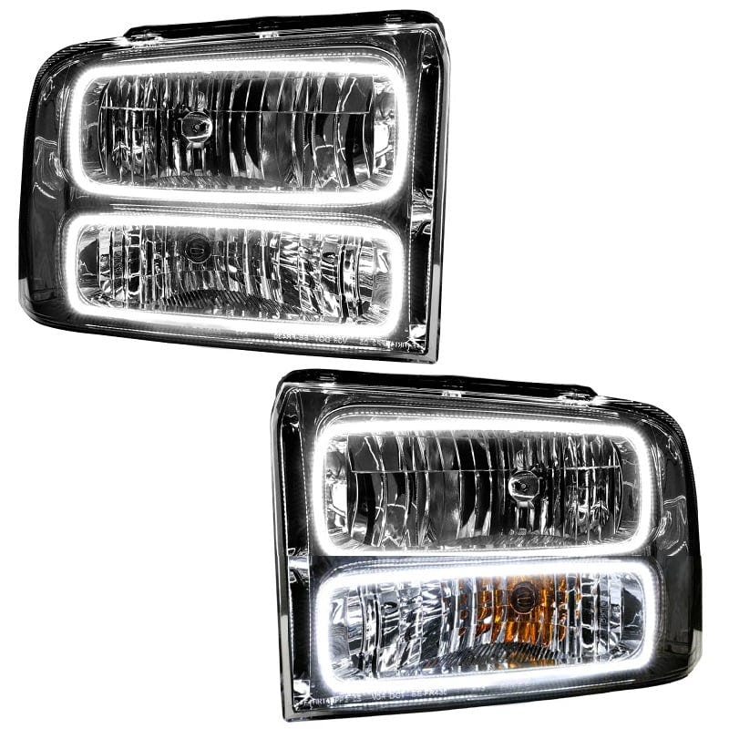 Oracle Lighting LED Pre-Assembled Halo Headlights for 05-07 Ford 6.0L Powerstroke