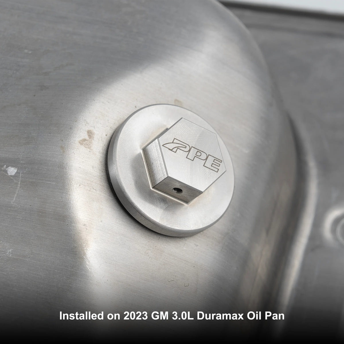 PPE Stainless Steel Drain Plug with Integrated Magnet and M12-1.75 Threads 20-24 GM 3.0L Duramax