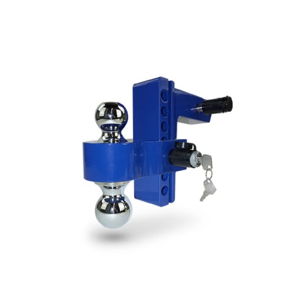 Pacbrake Aluminum Adjustable Locking Dual Ball Mount With Locking Pins