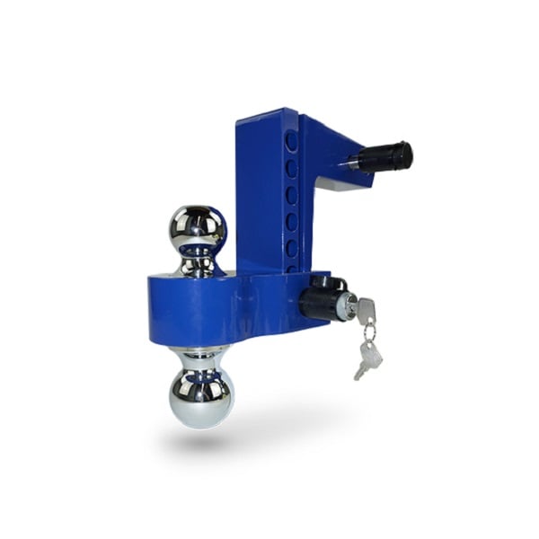 Pacbrake Aluminum Adjustable Locking Dual Ball Mount With Locking Pins