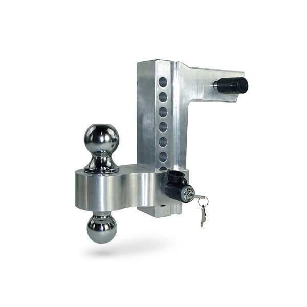 Pacbrake Aluminum Adjustable Locking Dual Ball Mount With Locking Pins