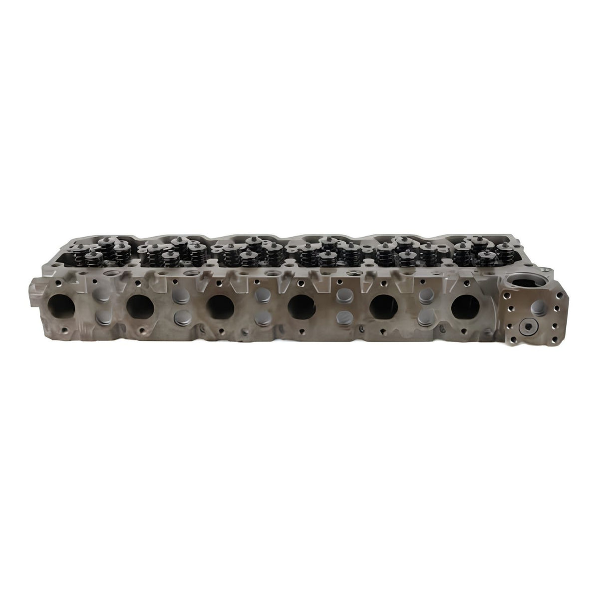 Industrial Injection Stage 1 Ported and Polished Cylinder Head With Fire Rings for 07.5-18 Ram 6.7L Cummins