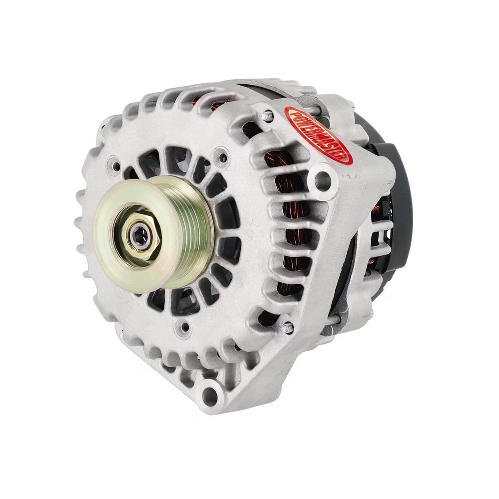 Powermaster 8237 Heavy Duty 180 Amp 12V Alternator 4-Wire for 01-07 6.6L GM Duramax