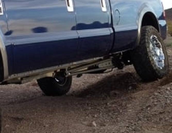 PMF Suspension Floating Ladder Traction Bar System for 08-10 Ford F-250 and F-350