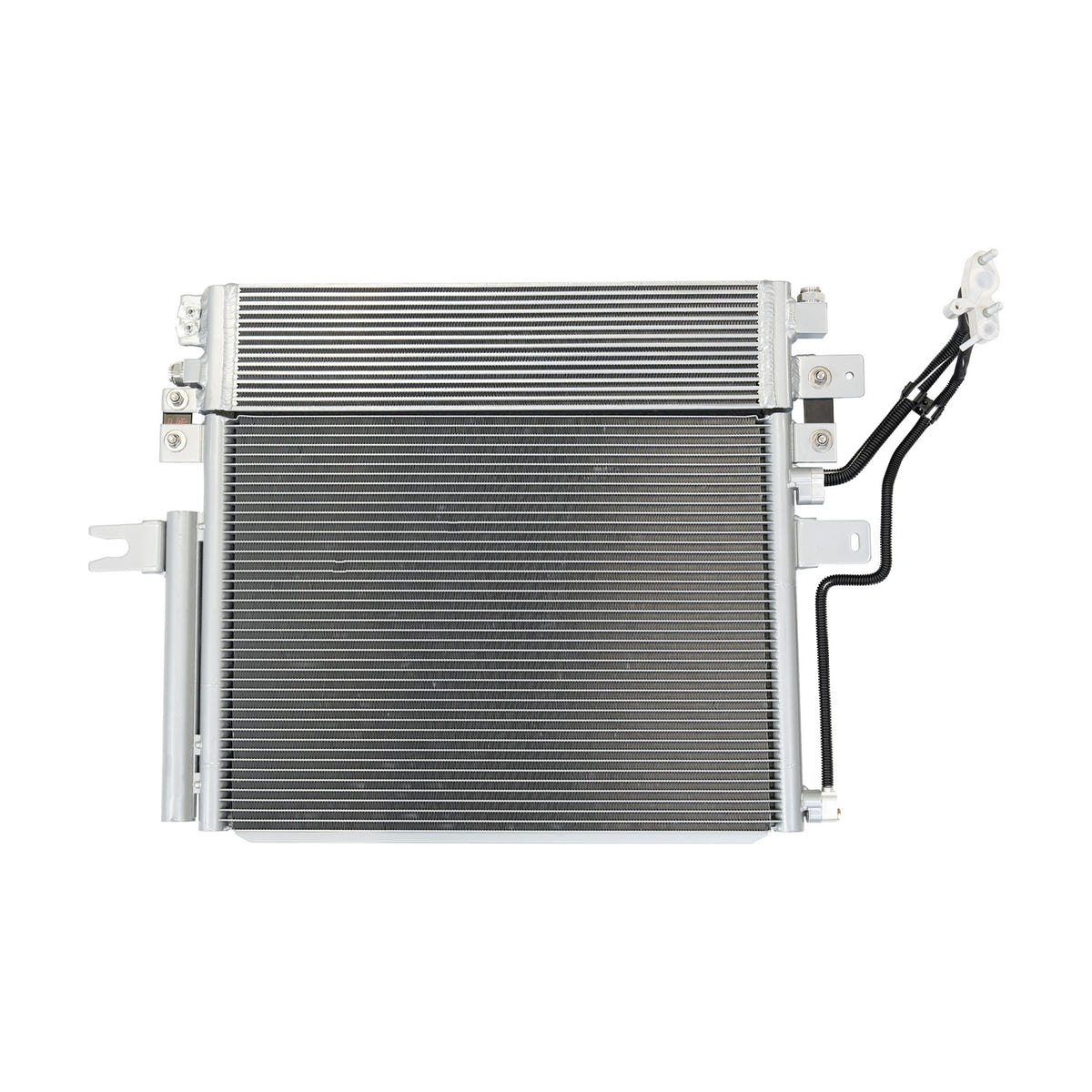 PPE 68RFE Bar and Plate Transmission Cooler and A/C Condenser Kit 10-12 Ram 6.7L Cummins