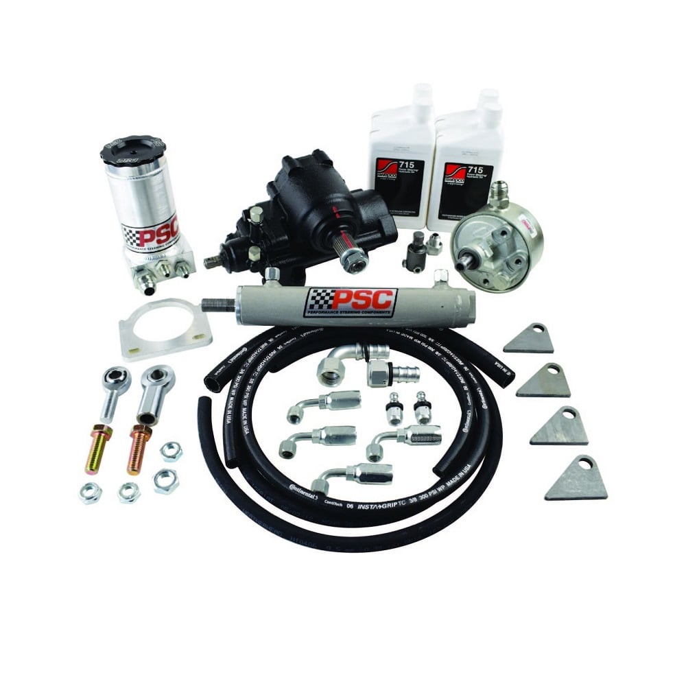 PSC BIG BORE XD Series Cylinder Assist Steering Kit for 88-98 GM 2500HD and 3500