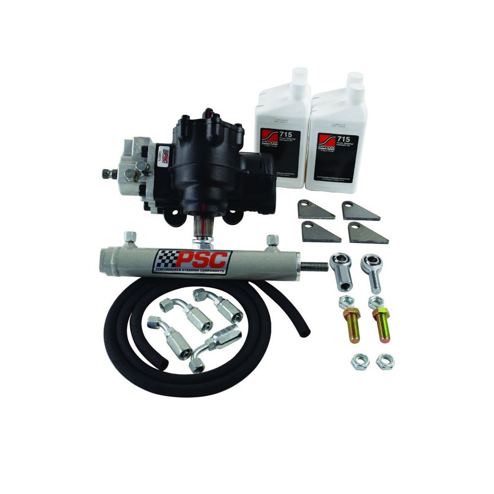 PSC BIG BORE XD Series Cylinder Assist Steering Kit-Weld On for 03-08 Ram 5.9 and 6.7L Cummins