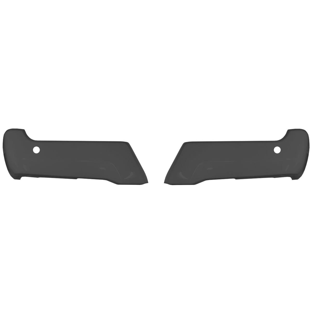 Shellz Chrome Delete Rear Bumper Covers 17-22 Ford F250/F350