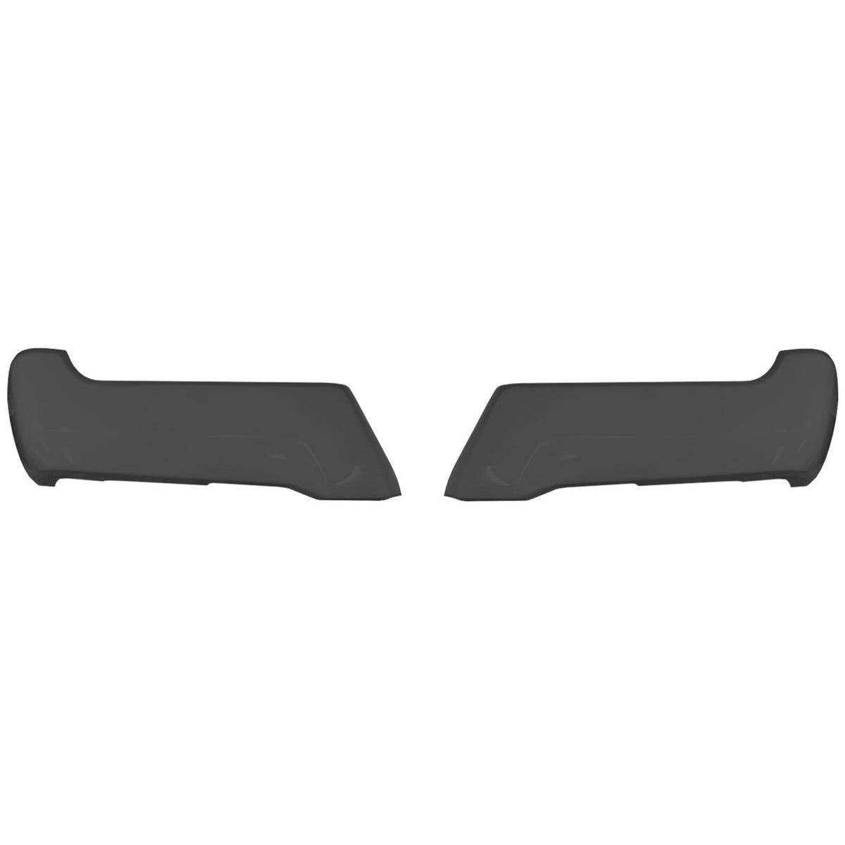 Shellz Chrome Delete Rear Bumper Covers 17-22 Ford F250/F350