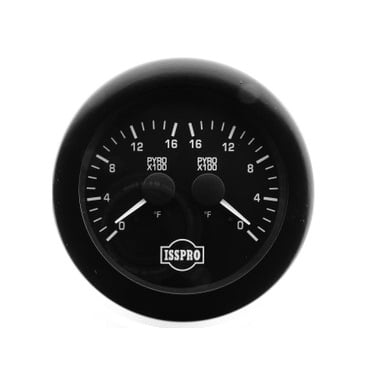 Isspro EV2 3 3 and 8" Dual Pyrometer Gauge And Thermocouples