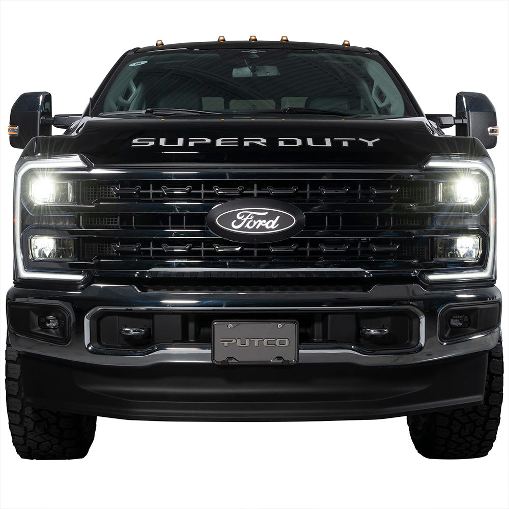 Putco Luminix LED Emblem Light Up Kit With Front Camera for 17-22 Ford SuperDuty