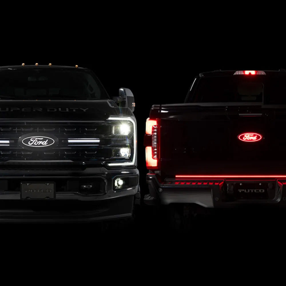 Putco Luminix LED Emblem Light Up Kit With Front Camera for 17-22 Ford SuperDuty