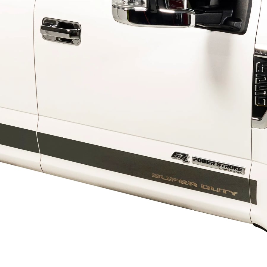 Putco Rocker Panels color Polished or Black either Super or Crew Cab with Standard Bed made for 23-24 Ford F-250 and F-361