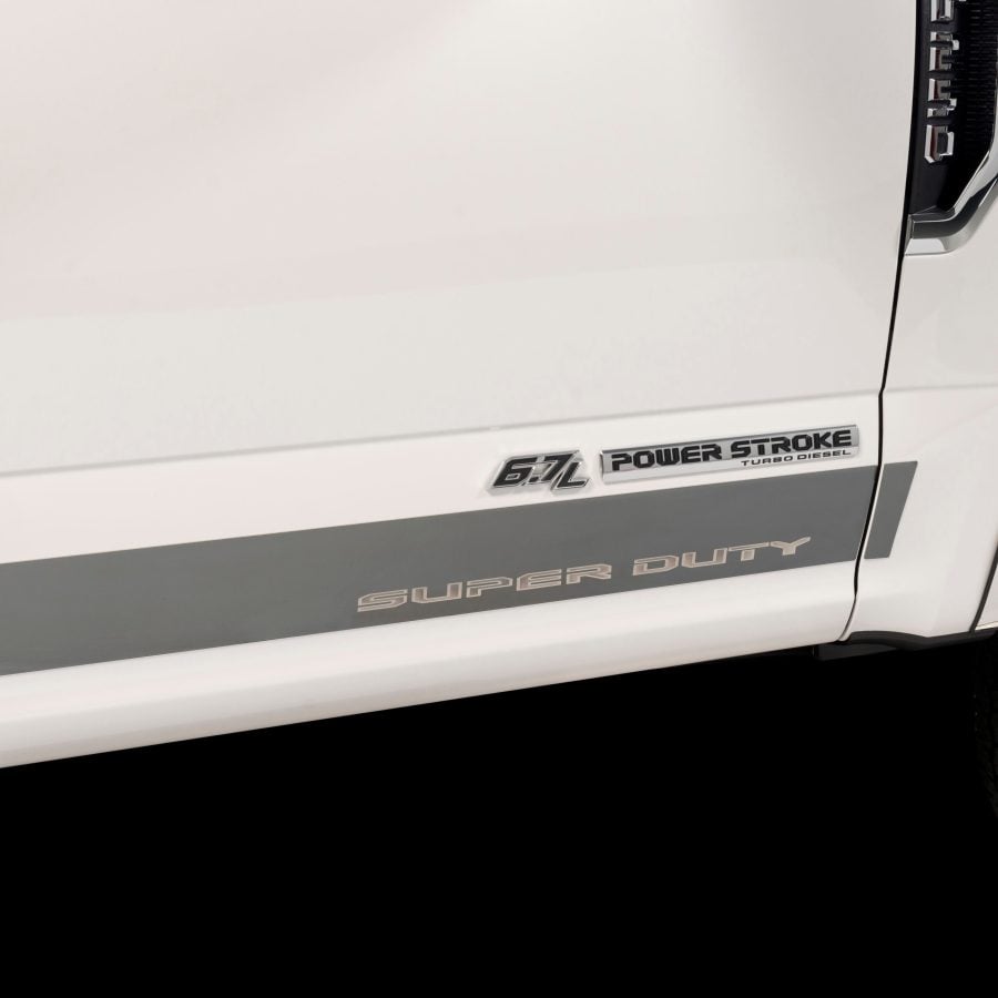 Putco Rocker Panels color Polished or Black either Super or Crew Cab with Standard Bed made for 23-24 Ford F-250 and F-353
