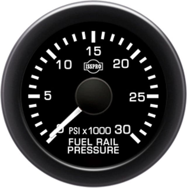 Isspro EV3 Fuel Rail Pressure Gauge for 07.5-12 Dodge and Ram for 06-10 GM Duramax LBZ and LMM