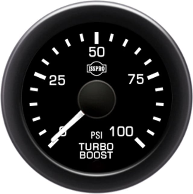 Isspro EV3 Electronic Boost Gauge And Sensor