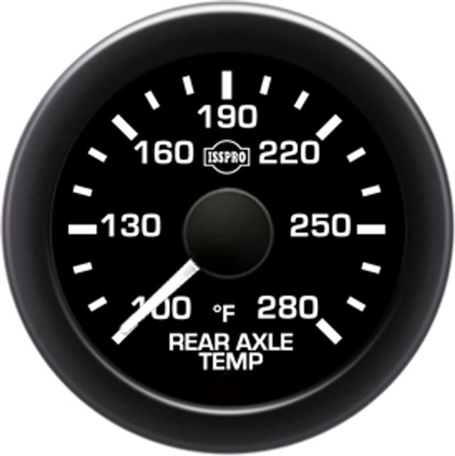 Isspro EV3 Electronic Rear Axle Temperature Gauge And Sensor 100-280°F