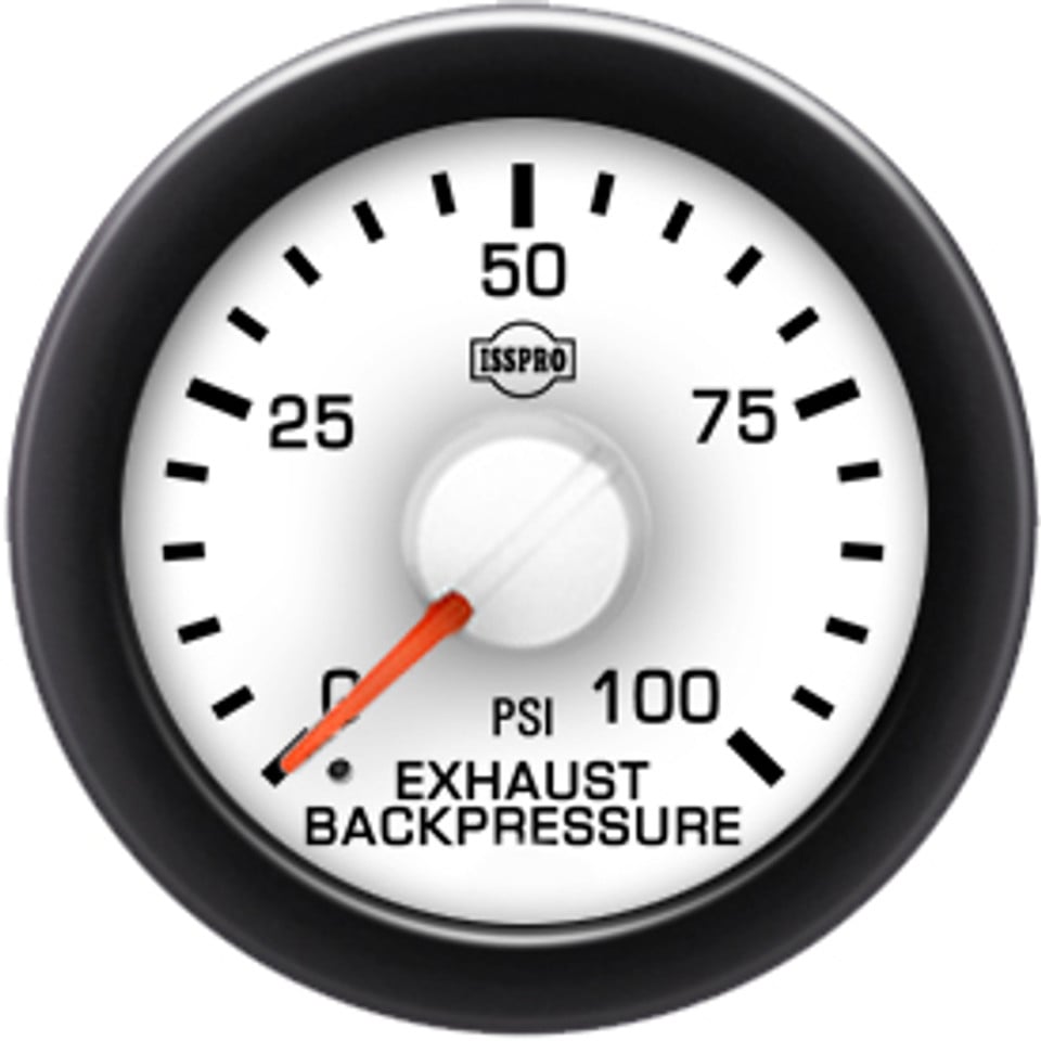 Isspro EV2 Electronic Exhaust Back Pressure Gauge And Sensor R14000-Style