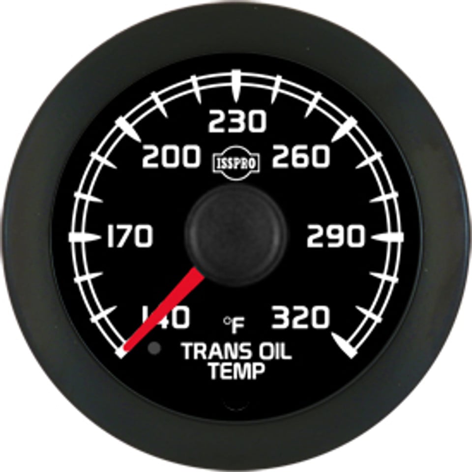 Isspro EV2 Electronic Transmission Oil Temperature Gauge And Sensor R18000-Style