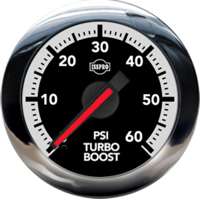 Isspro EV2 Electronic Boost Gauge And Sensor R30000-Style