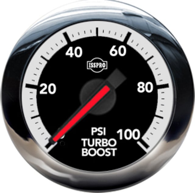 Isspro EV2 Electronic Boost Gauge And Sensor R30000-Style