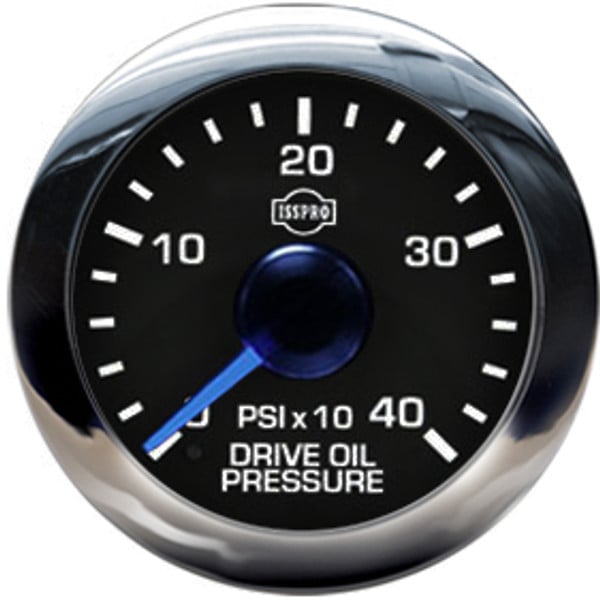 Isspro EV2 Electronic Drive Oil Pressure Gauge And Sensor 0-400psi R34000-Style