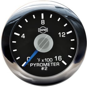 Isspro EV2 Electronic Pyrometer Gauge #2 And Thermocouple R34000-Style