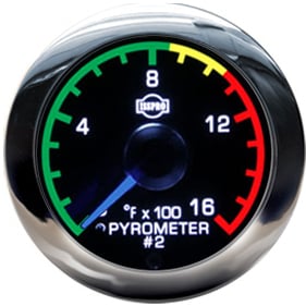 Isspro EV2 Electronic Pyrometer Gauge #2 And Thermocouple R34000-Style