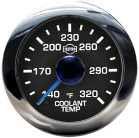 Isspro EV2 Electronic Coolant Temperature Gauge And Sensor 140-320°F R34000-Style
