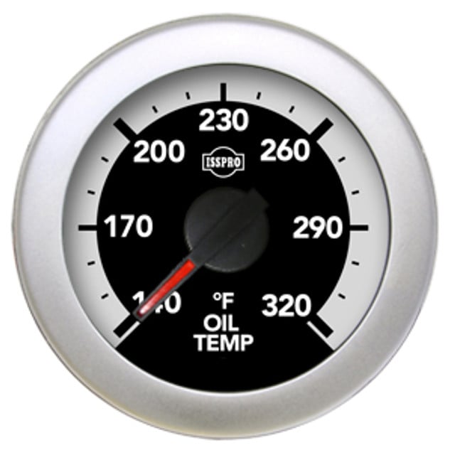 Isspro EV2 Electronic Oil Temperature Gauge And Sensor R42000-Style