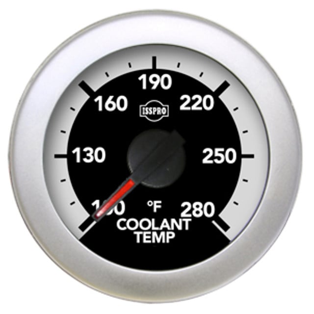 Isspro EV2 Electronic Coolant Temperature Gauge And Sensor R42000-Style