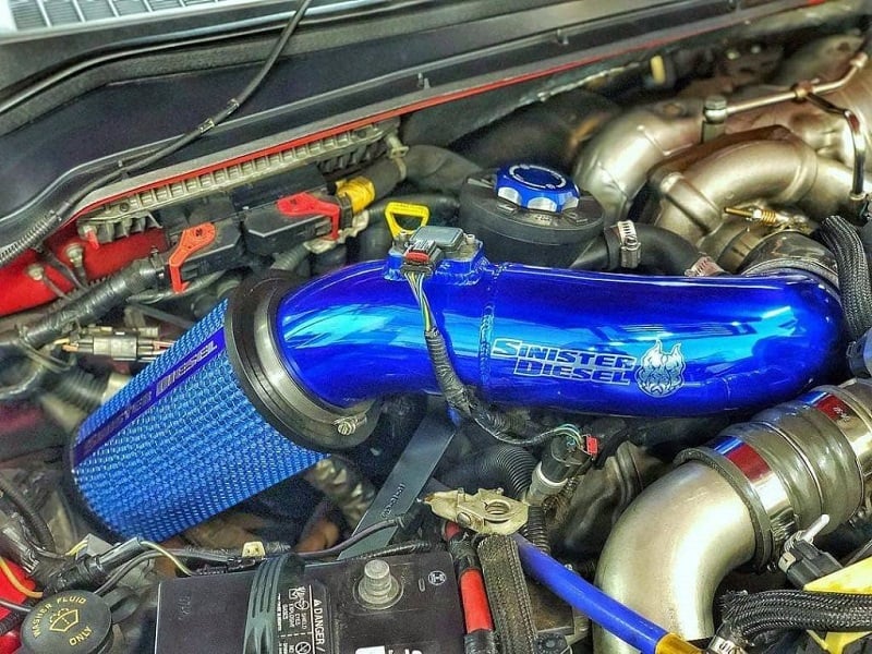 Sinister Diesel Cold Air Intake for 08-10 Ford 6.4L Powerstroke