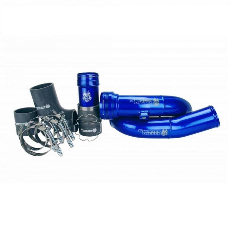 Sinister Diesel Intercooler Charge Pipe Kit 11 16 Ford 6.7L Powerstroke