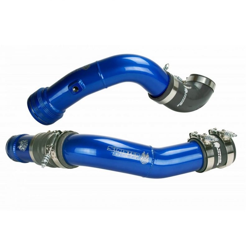 Sinister Diesel Intercooler Charge Pipe Kit 11 16 Ford 6.7L Powerstroke