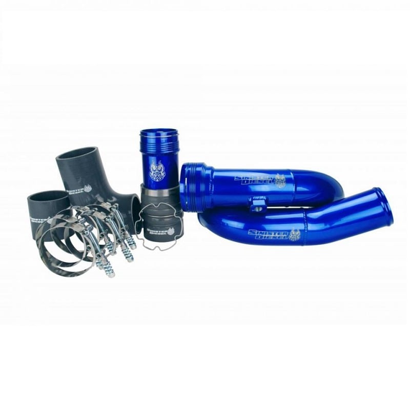 Sinister Diesel Intercooler Charge Pipe Kit 17 22 Ford 6.7L Powerstroke