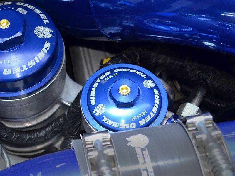 Sinister Blue Spring W/Adjustable Spring Housing & Filter Cap 03