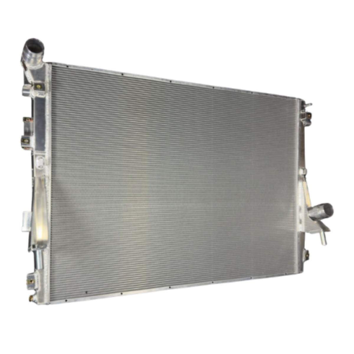 Fluidyne Crossflow Aluminum Radiator 2017-2024 Ford F450 F550 6.7L Powerstroke