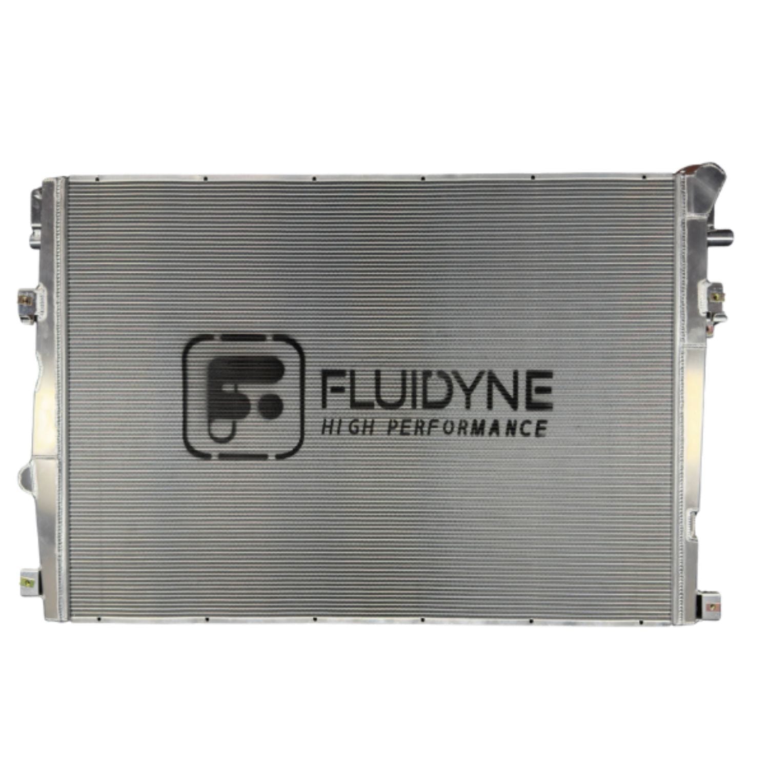 Fluidyne 4 Row Aluminum Radiator for 2017-2024 Ford F250 6.7L Powerstroke