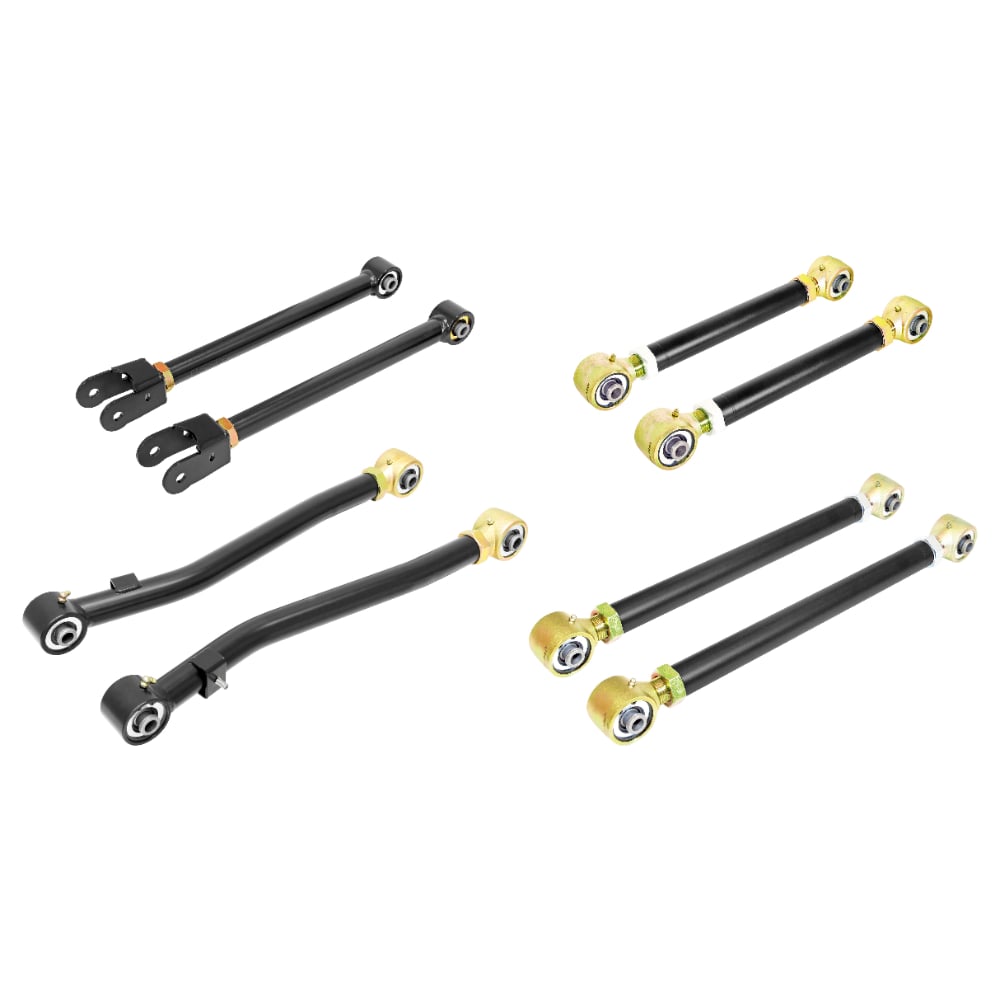 RockJock Johnny Joint Adjustable Control Arm Set and for 20-23 Jeep Gladiator JT